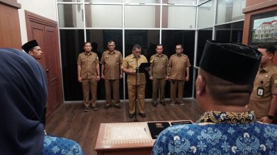 Plt Sekda Aceh Besar Lantik 3 Pejabat Fungsional.