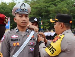 Polres Aceh Besar Apel Gelar Pasukan Operasi Patuh Seulawah 2025.