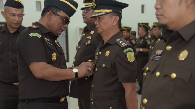 Kajati Aceh Lantik Tiga Pejabat Eselon III.
