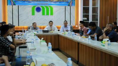 Ketua Gelar Rakor Dengan Para Dewas dan Direksi PDAM Tirta Mountala.