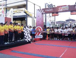 Dua Ribuan Peserta Ramaikan Bhayangkara Run 2025.