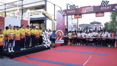 Dua Ribuan Peserta Ramaikan Bhayangkara Run 2025.