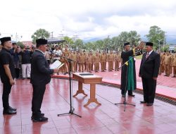 Bupati Syech Muharram Lantik Bahrul Jamil Untuk Sekda Aceh Besar.
