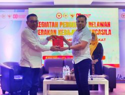 Anggota Komisi XIII DPR-RI Fraksi Demokrat HT Ibrahim Sosialisasi Penguatan Relawan Gerakan Kebajikan Pancasila.