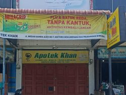 BPOM Aceh Tutup Sementara Apotik Khan di Bireuen Yang Menjual Obat Keras.