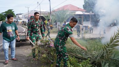 Pendam IM gelar Karya Bhakti dan di Lampaseh Aceh Banda Aceh.
