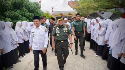 Pangdam Iskandar Muda Kunjungi Dayah Jeumala Amal Lueng Putu, Pijay.