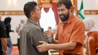 Kapolda Aceh Brigjen Marzuki Ali Basyah Silaturahmi Dengan Mualem.