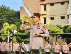 Kapolda Brigjen Marzuki Ali Pimpin Apel Perdana Di Mapolda Aceh.