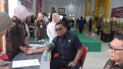 Kejati Aceh Gelar Aksi Kemanusiaan Donor Darah.