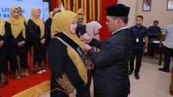 Bupati Syech Muharram Kukuhkan Bunda PAUD dan Ketua Pokja Bunda PAUD Aceh Besar.