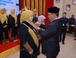 Bupati Syech Muharram Kukuhkan Bunda PAUD dan Ketua Pokja Bunda PAUD Aceh Besar.