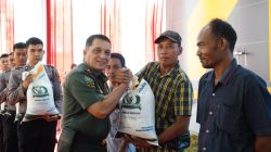 Pangdam IM Hadiri Launching Gerakan Pangan Murah di Polda Aceh.