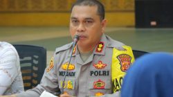Kapolres Aceh Tamiang Himbau Pengunjuk Rasa Sampaikan Aspirasi dengan Santun dan Jangan Anarkis.