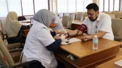 Dinas Perkim Aceh Gelar Donor Darah Rutin Bersama PMI Banda Aceh.