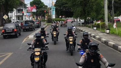 Polda Aceh Gelar Patroli Berskala Besar, Pastikan Situasi Aman dan Kondusif.