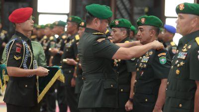 Kasad Pimpin Sertijab Pangdam Iskandar Muda di Mabesad.