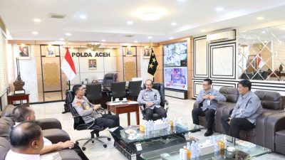 Kapolda Terima Audiensi Kakanwil Kemenkum Aceh, Bahas Sinergi Penegakan Hukum.