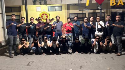 Satreskrim Polresta Banda Amankan Enam Terduga Pelaku Penculikan.