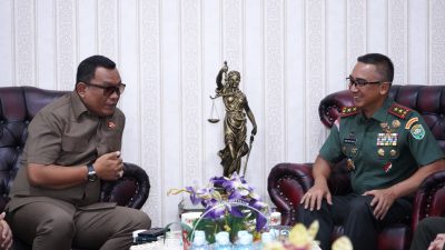 Pangdam Iskandar Muda Silaturahmi Ke Kajati Aceh.