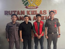 Tim Tabur Kejati Aceh Berhasil Amankan DPO Kejaksaan Negeri Aceh Jaya.