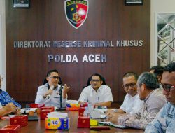 Polda Aceh Dukung Pembentukan WPR Cegah Penambangan Ilegal.