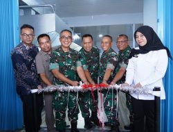 Pangdam IM Resmikan Dapur Umum Program Makan Bergizi Gratis di Banda Aceh.