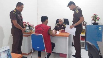 Kejari Banda Aceh Eksekusi Terpidana KDRT.