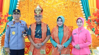 Kapolda Aceh Sambut Kedatangan Pangdam IM Mayjen TNI Joko Hadi Susilo.