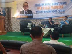 Anggota DPR-RI Komisi XIII Minta Kakannwil HAM Aceh Sosialisasikan Gampong Sadar HAM.