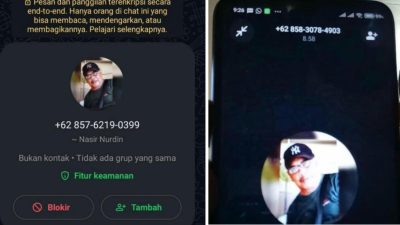 Awas! Penipu Mencatut Nama dan Foto Ketua PWI Aceh Masih Incar Korban.