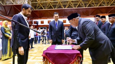 Mualem Ingatkan SKPA Percepat Serapan Anggaran
