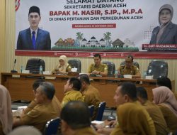 Sekda Aceh Minta Distanbun Percepat Serapan Anggaran.