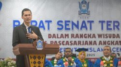 Sekda Nasir Harap Lulusan Universitas Islam Aceh Berkontribusi Untuk Pembangunan Daerah.