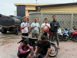 Satreskrim Polresta Banda Aceh Tangkap Maling Motor Yang Parkir Di Halaman Mesjid.