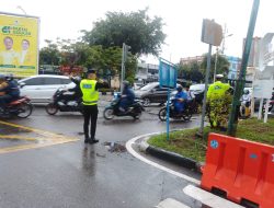 Gegana Brimob Bantu Polantas Wujudkan Aceh Aman dan Nyaman.