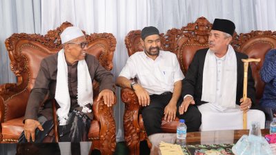 Gubernur Mualem Hadiri Haul ke-5 Abu Paloh Gadeng di Aceh Utara.