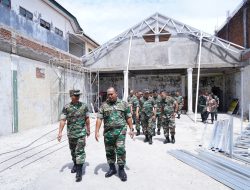 Pangdam IM Tinjau Progres Pembangunan Museum Kodam IM di Banda Aceh.
