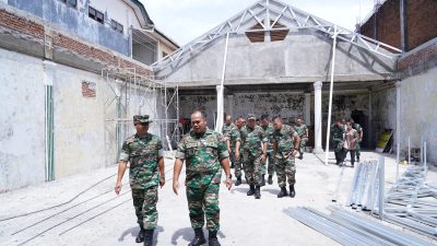 Pangdam IM Tinjau Progres Pembangunan Museum Kodam IM di Banda Aceh.