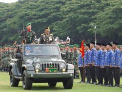 Kasdam Pimpin Upacara Peringatan HUT Ke-80 TNI di Blang Padang.