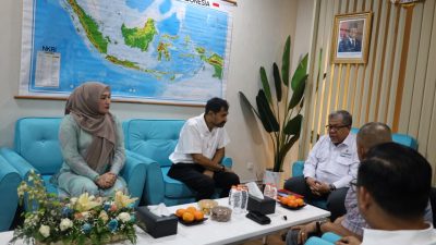 Mualem Temui Wamen Perkim Usulkan Inpres Rumah Mantan Kombatan GAM.