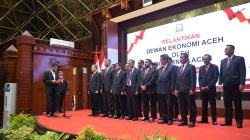 Gubernur Mualem Lantik Dewan Ekonomi Aceh.