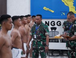 Kasdam IM Pimpin Sidang Pantukhir Daerah Penerimaan Calon Bintara TNI AD Gelombang II TA 2025.