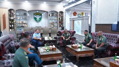 Pangdam Iskandar Muda Terima Kunjungan Kerja Dansesko TNI di Makodam IM.