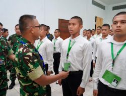 Pangdam IM Motivasi Para Casis Bintara PK TNI AD Gelombang II 2025.