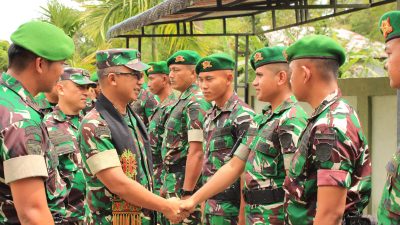 Pangdam IM Lakukan Kunker ke Yonif TP 857/GG.