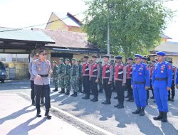 Kapolres Pidie Pimpin Apel Kesiapan Tanggap Bencana Tahun 2025.