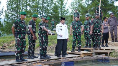 Pangdam Iskandar Muda Kunjungi Yonif TP 855/RD di Gayo Lues.