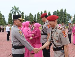 Kapolres Aceh Tamiang Pimpin Sertijab Empat Pejabat Utama dan Dua Kapolsek.