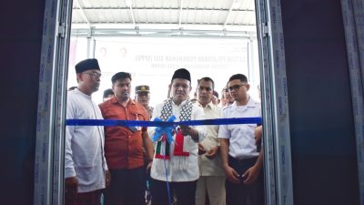 Wagub Resmikan Dapur MBG SPPG Seunuddon di Aceh Utara.  ‎